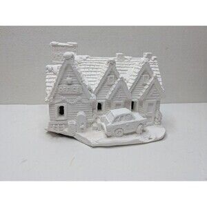 California Creations 97009 Traveler’s Motel Christmas Village Rare DAMAGED READ